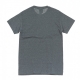 MAGLIETTA FLAME TEE DARK HEATHER GREY/PURPLE