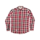CAMICIA REELL SHIRT L/S CHECKED Red/Navy unico