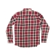 CAMICIA REELL SHIRT L/S CHECKED Red/Navy unico