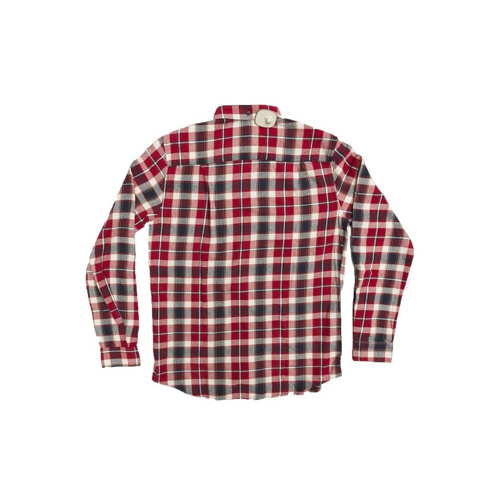 CAMICIA REELL SHIRT L/S CHECKED Red/Navy unico