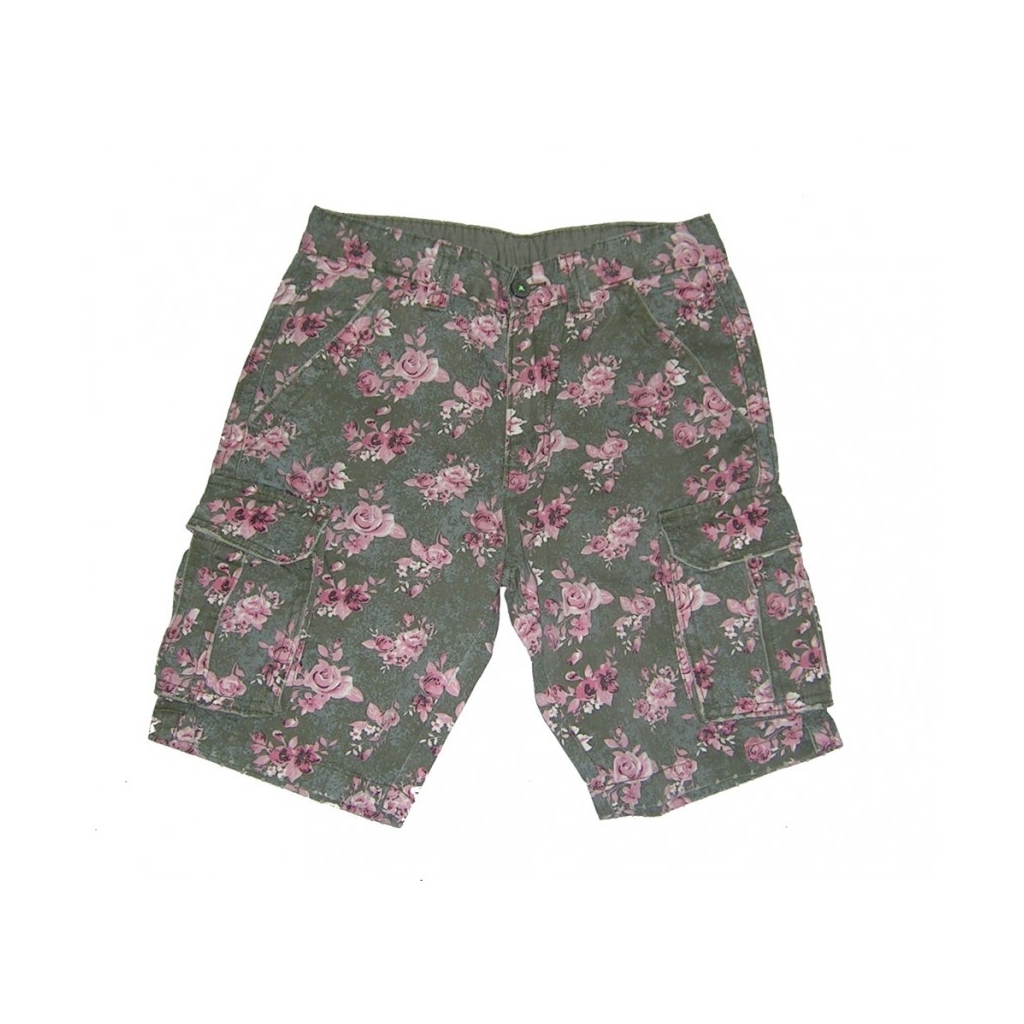 PANTALONE CORTO SHOESHINE SHORT ROSES unico