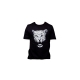 MAGLIETTA WRUNG T-SHIRT ANIMAL INSTINCT Black/SnowLeopard unico