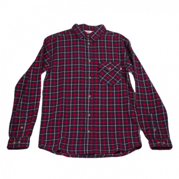 CAMICIA SHIRT EARL NAVY/ROSSO