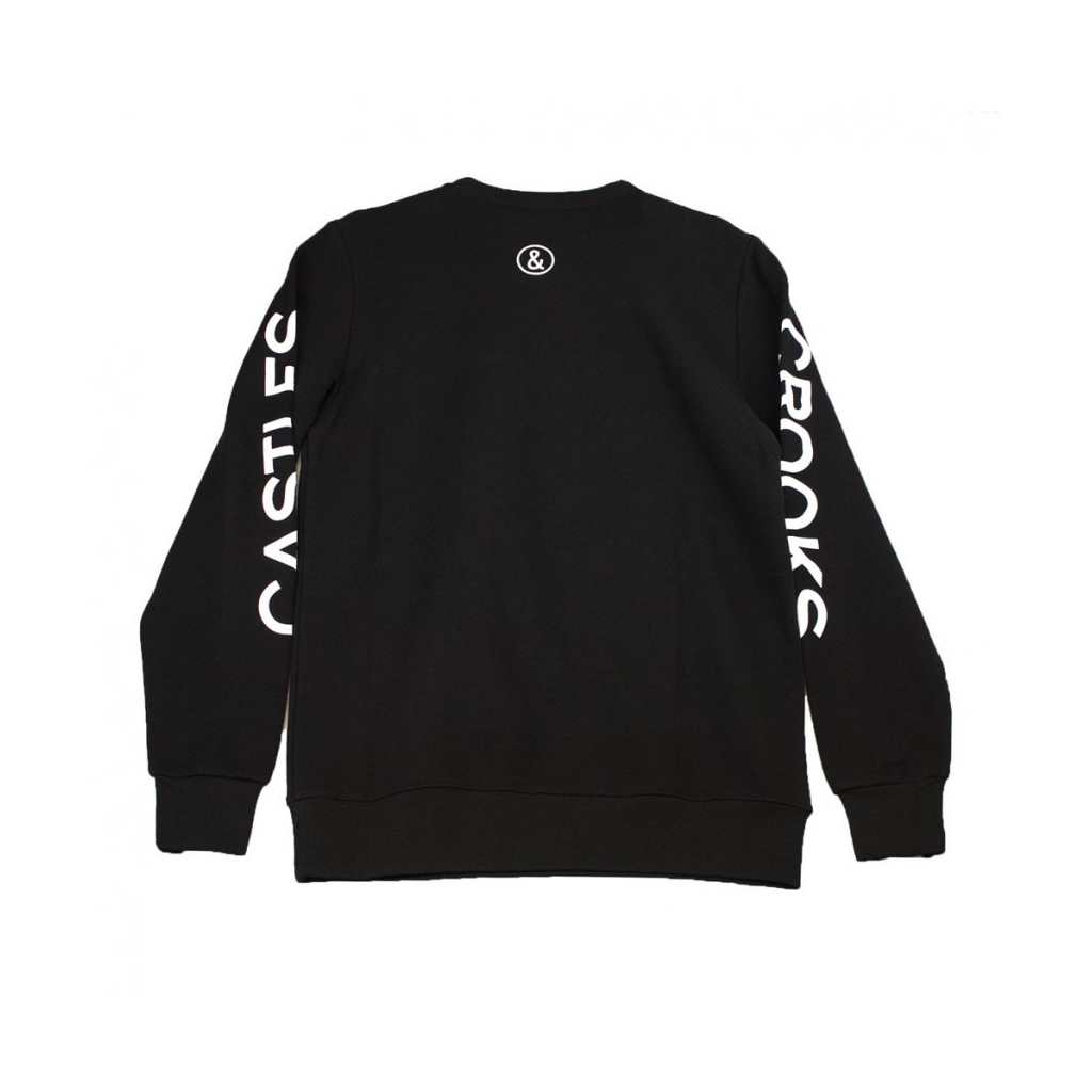 FELPA GIROCOLLO CULTIVATED LUX MEDUSA SWEATSHIRT NERO/MULTI