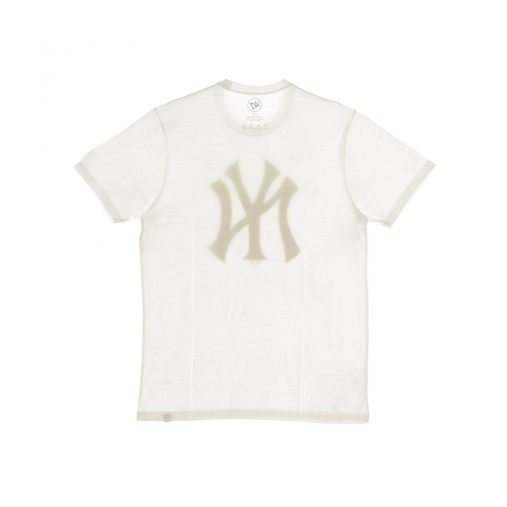 MAGLIETTA MLB SPLITTER METALLIC PACK TEE NEYYAN WHITE/GOLD