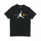 MAGLIETTA AIR WORDMARK BLACK/MULTI COLOR /WHITE