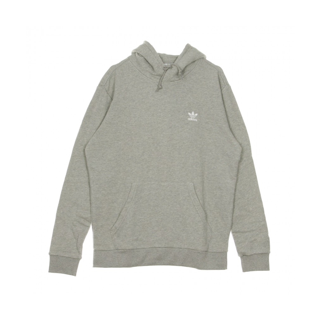 FELPA LEGGERA CAPPUCCIO ESSENTIAL HOODY MEDIUM GREY HEATHER