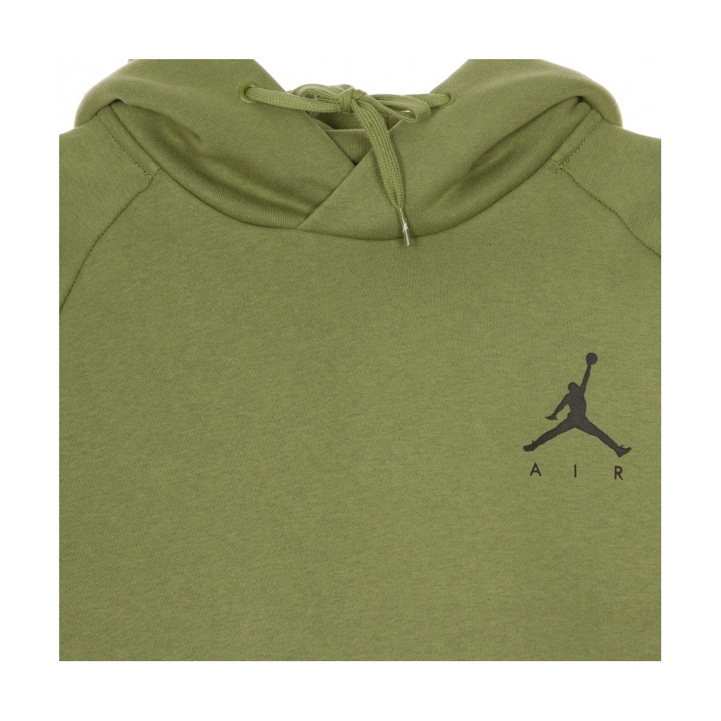 FELPA CAPPUCCIO JUMPMAN FLEECE PO THERMAL GREEN/BLACK