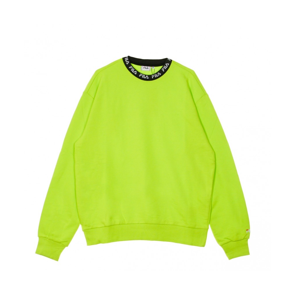 FELPA LEGGERA GIROCOLLO TOSHIRO CREW SWEAT ACID LIME