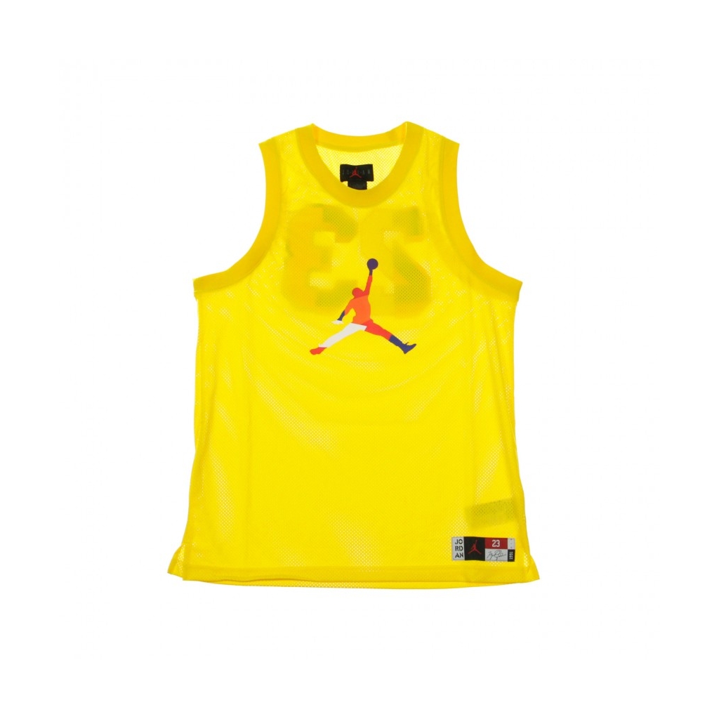 CANOTTA TIPO BASKET DNA HBR JERSEY AMARILLO