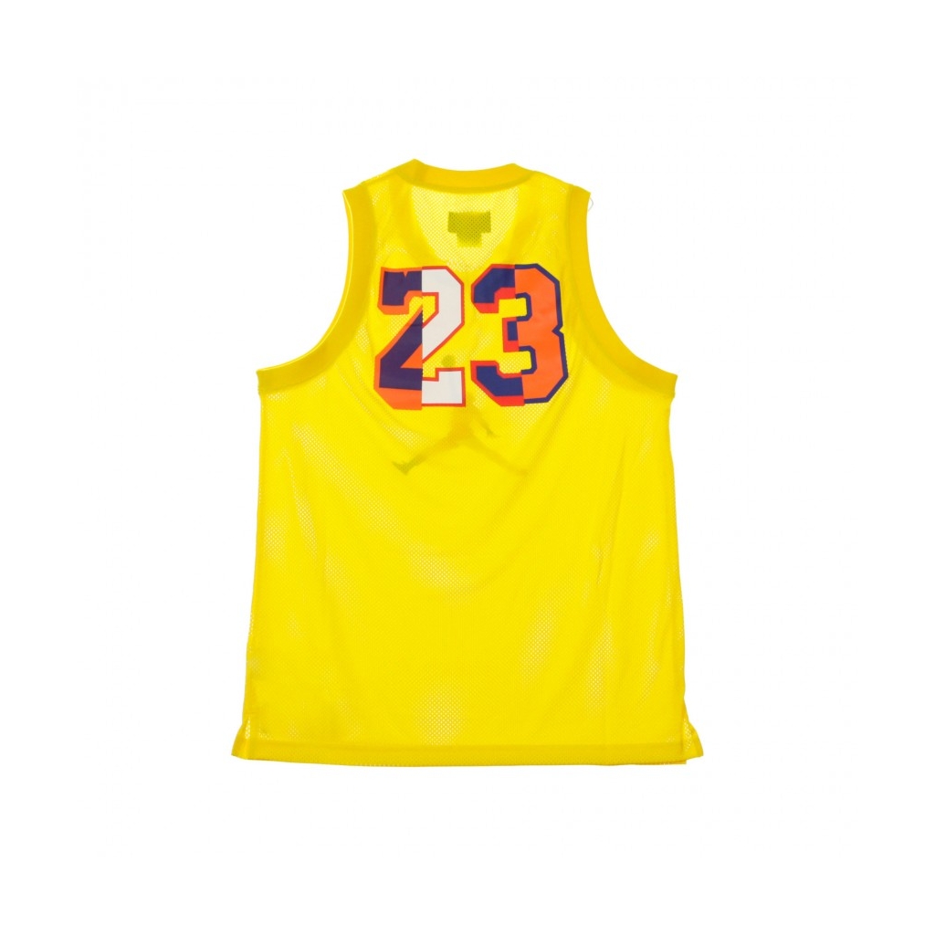 CANOTTA TIPO BASKET DNA HBR JERSEY AMARILLO