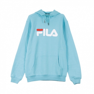 FELPA CAPPUCCIO CLASSIC PURE HOODY KANGAROO BLUE CURACAO