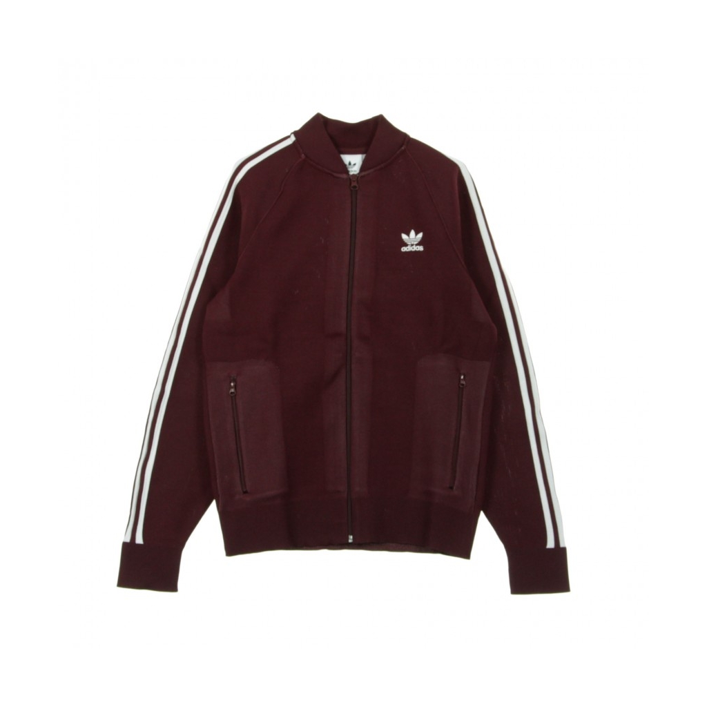 TRACKTOP BF KNIT TT MAROON