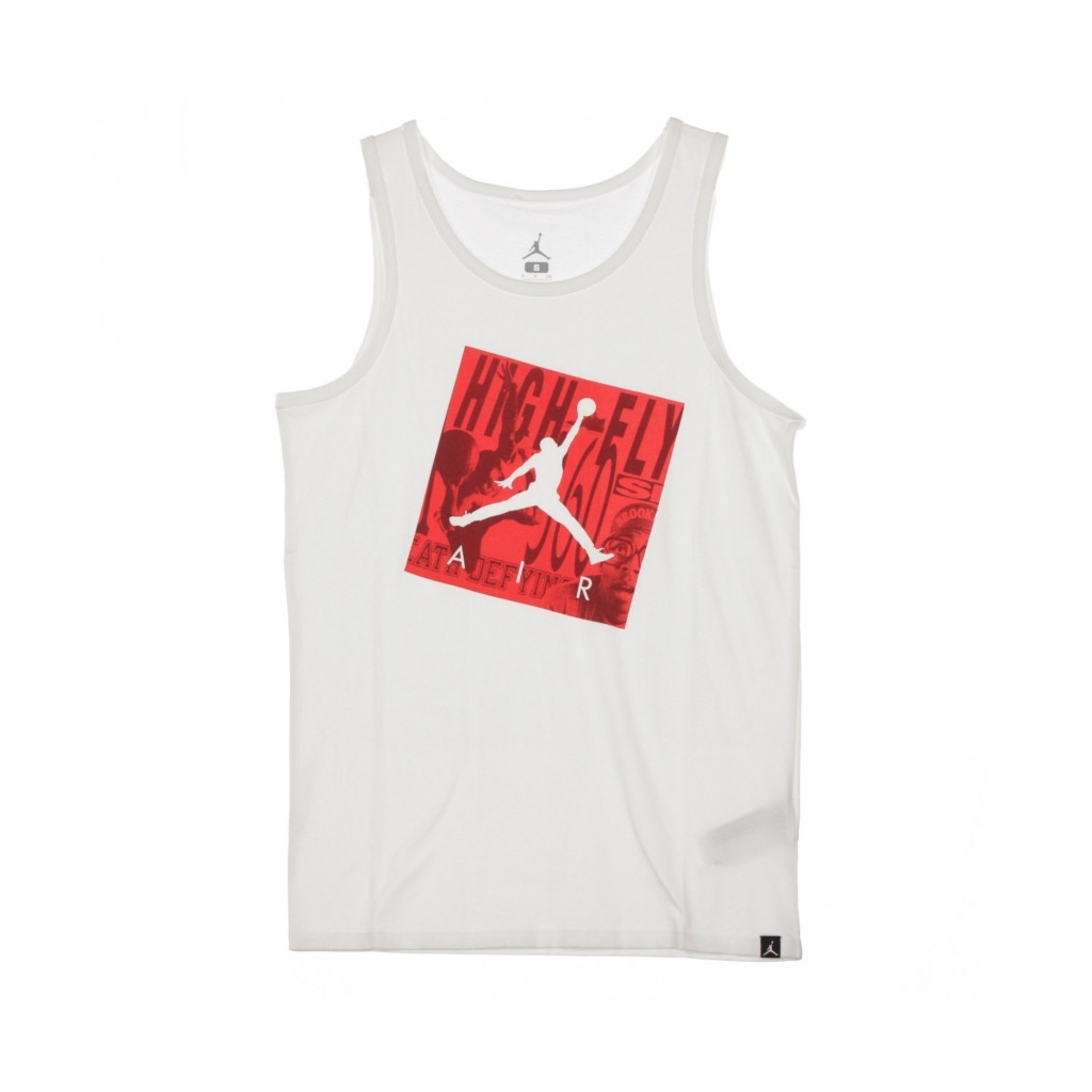 CANOTTA TANK HBR JUMPMAN AIR WHITE/UNIVERSITY RED