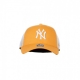 CAPPELLINO VISIERA CURVA MLB FLAGSHIP MVP NEYYAN MANGO/WHITE