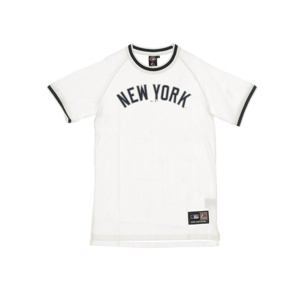 MAGLIETTA MLB FREEMAN LONG LINE T-SHIRT NEYYAN WHITE/ORIGINAL TEAM COLORS