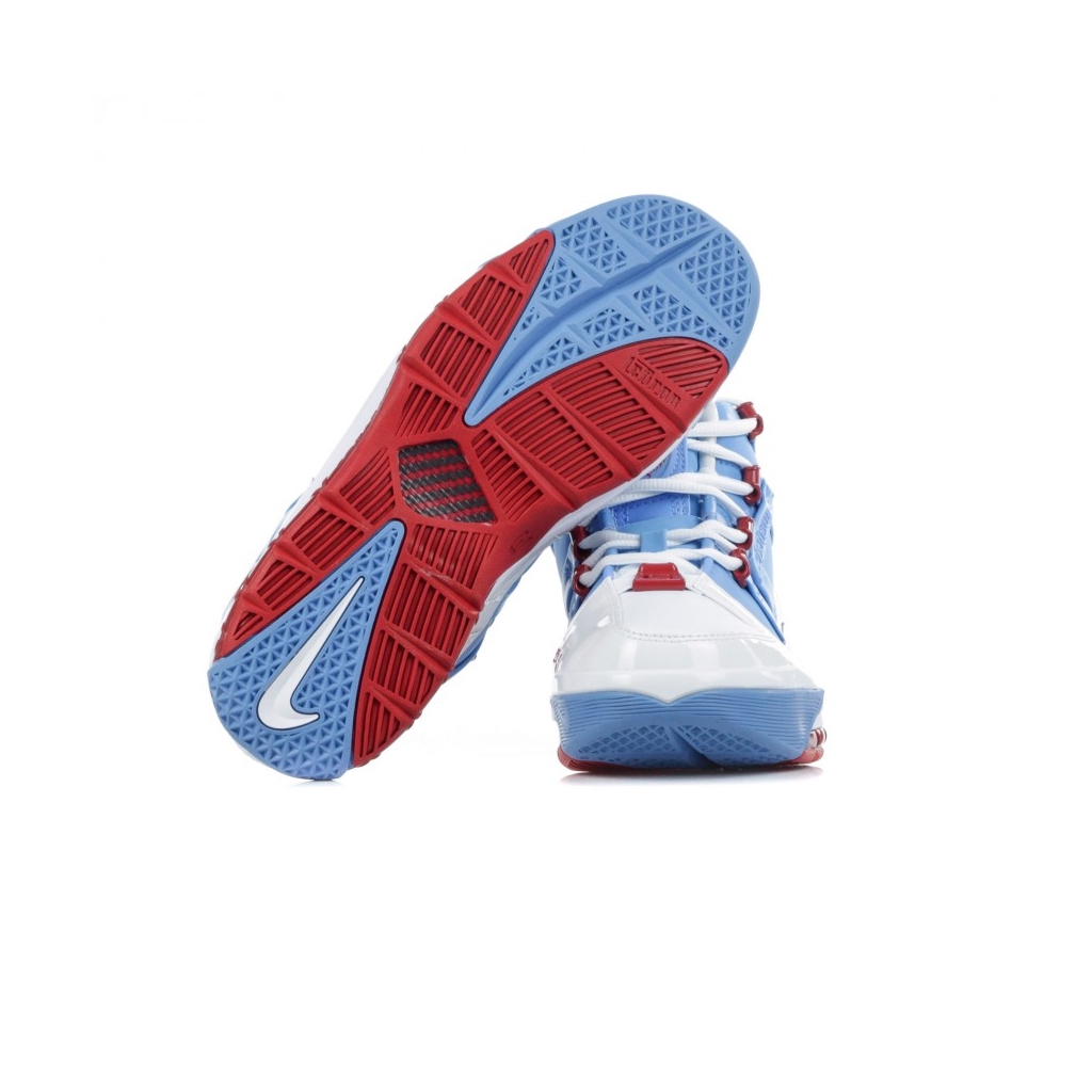 Red white online and blue lebrons