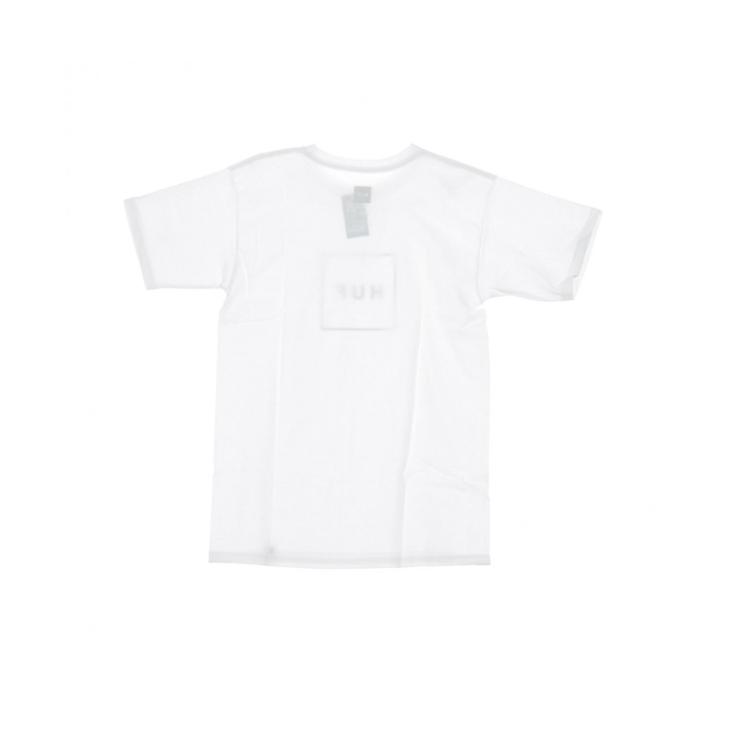 MAGLIETTA ESSENTIALS BOX LOGO WHITE