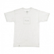 ESSENTIALS BOX LOGO WEISSES T-SHIRT