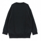 HALS SWEATSHIRT TREF ÜBER CREW SCHWARZ / WEISS