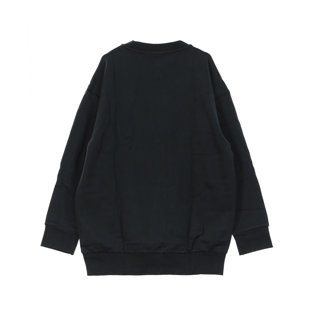 NECK SWEATSHIRT TREF OVER CREW BLACK / WHITE