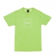 MAGLIETTA ESSENTIALS BOX LOGO HUF GREEN