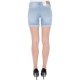 SHORTS ALEXA DENIM W TIMEZONE bleached blue wash