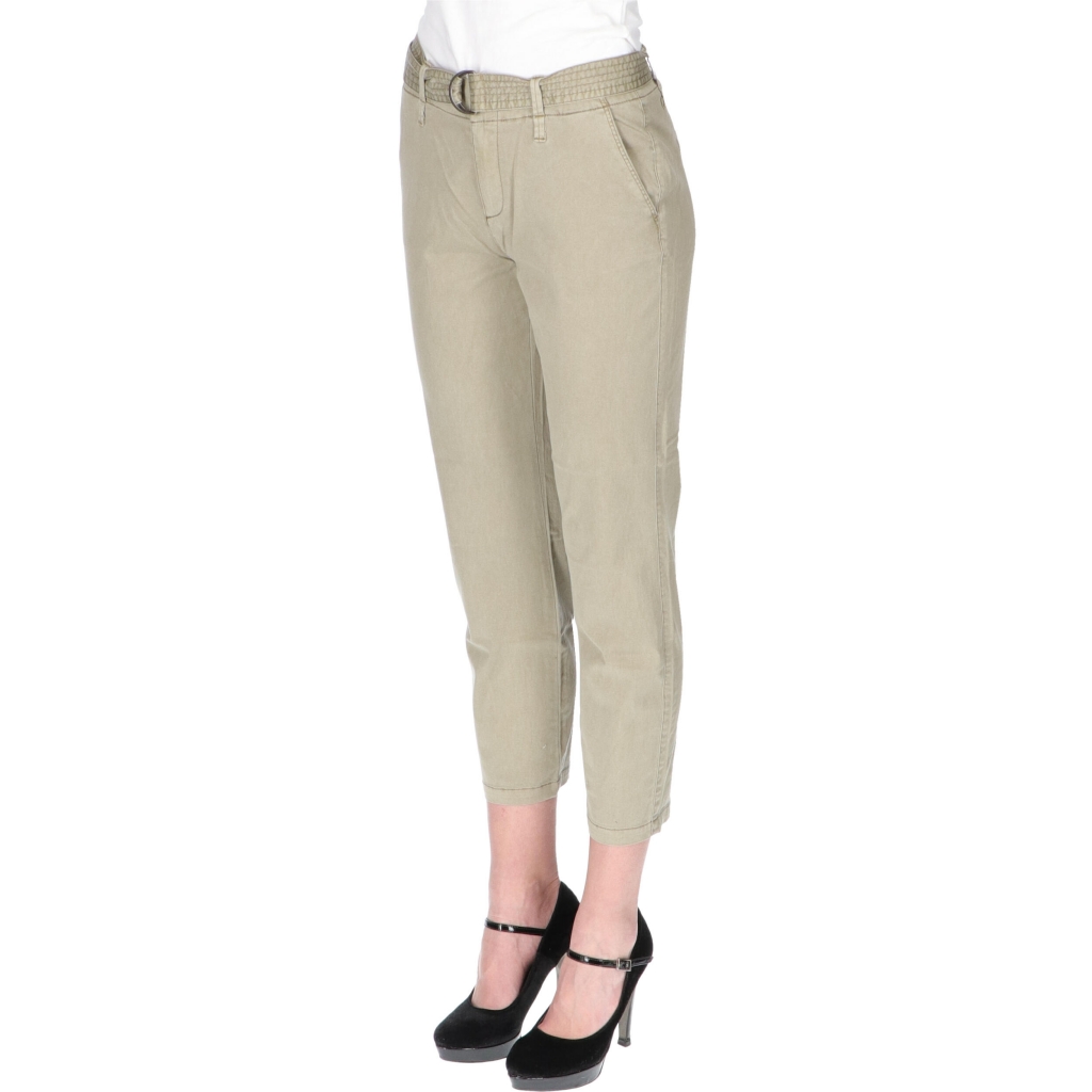 PANT LIZBETH CROPPED W TIMEZONE nappa beige