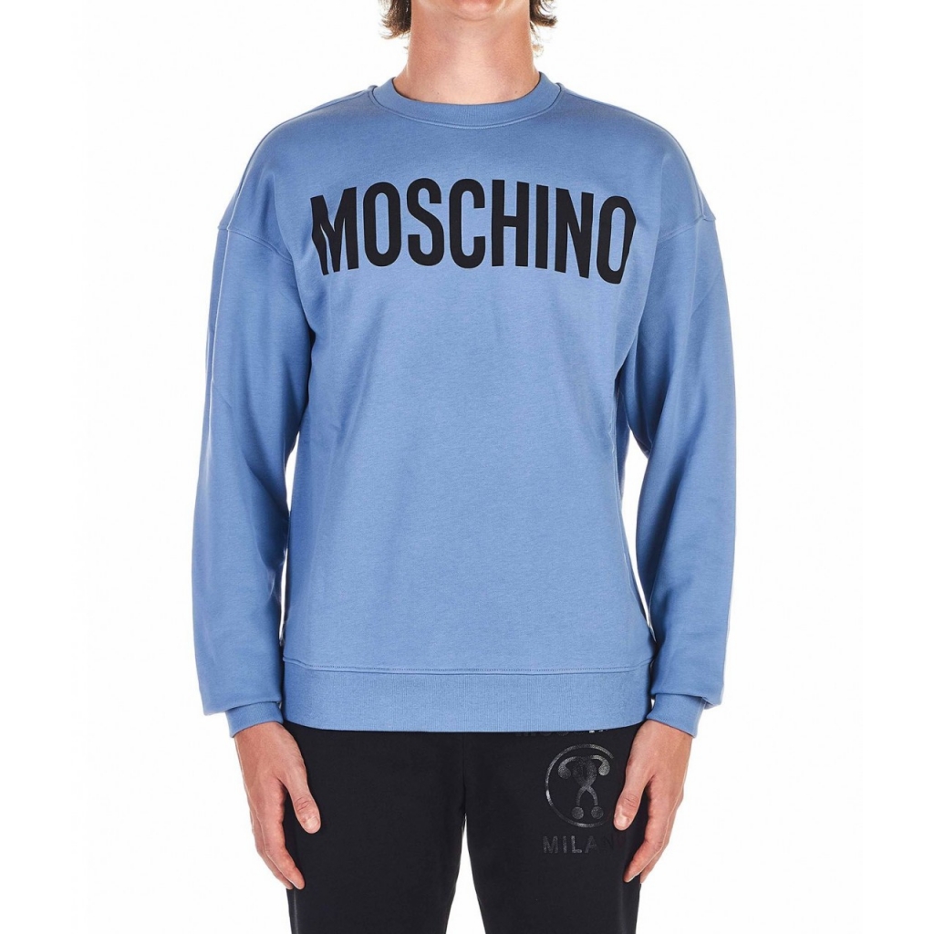 Moschino - Felpa con scritta logo blu - Felpe |Bowdoo.com Moschino - Felpa con scritta logo blu - Felpe |Bowdoo.com