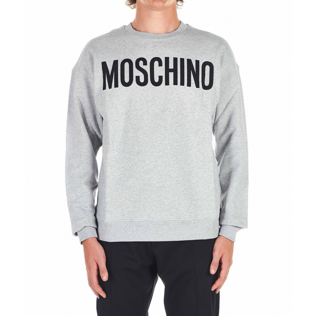 Moschino - Felpa con scritta logo grigio - Felpe |Bowdoo.com Moschino - Felpa con scritta logo grigio - Felpe |Bowdoo.com