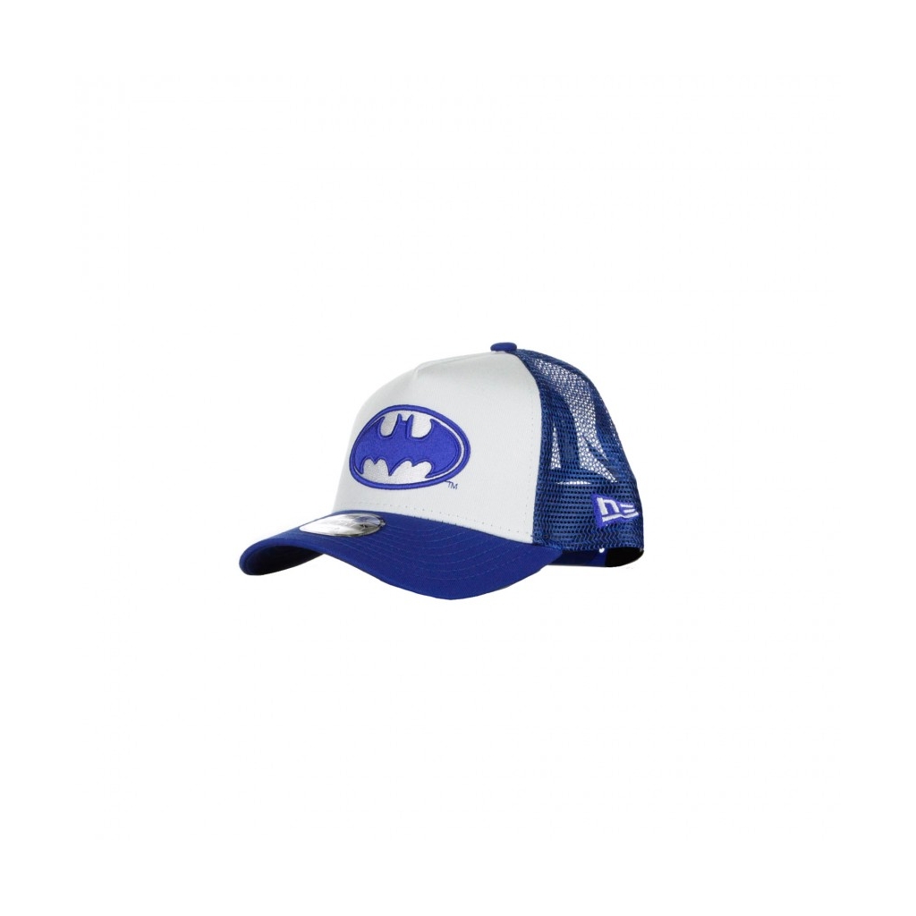 CAPPELLINO VISIERA CURVA KIDS AFRAME TRUCKER BATMAN BLUE ROYAL/WHITE