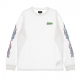 MAGLIETTA MANICA LUNGA FLAMING HOT L/S WHITE