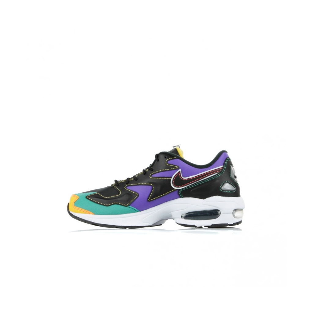 SCARPA BASSA AIR MAX2 LIGHT PRM BLACK/FLASH CRIMSON/KINETIC GREEN