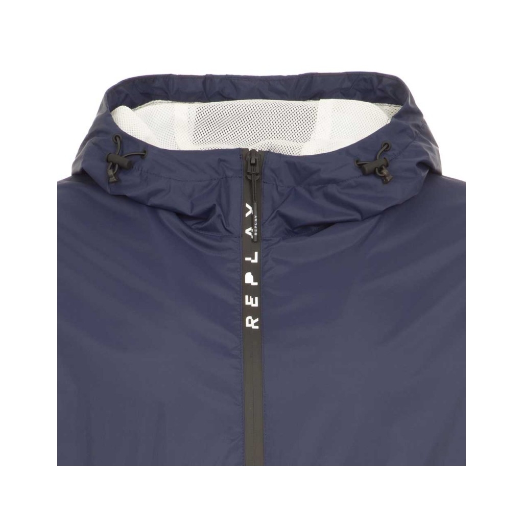 Giacca in nylon con logo 880