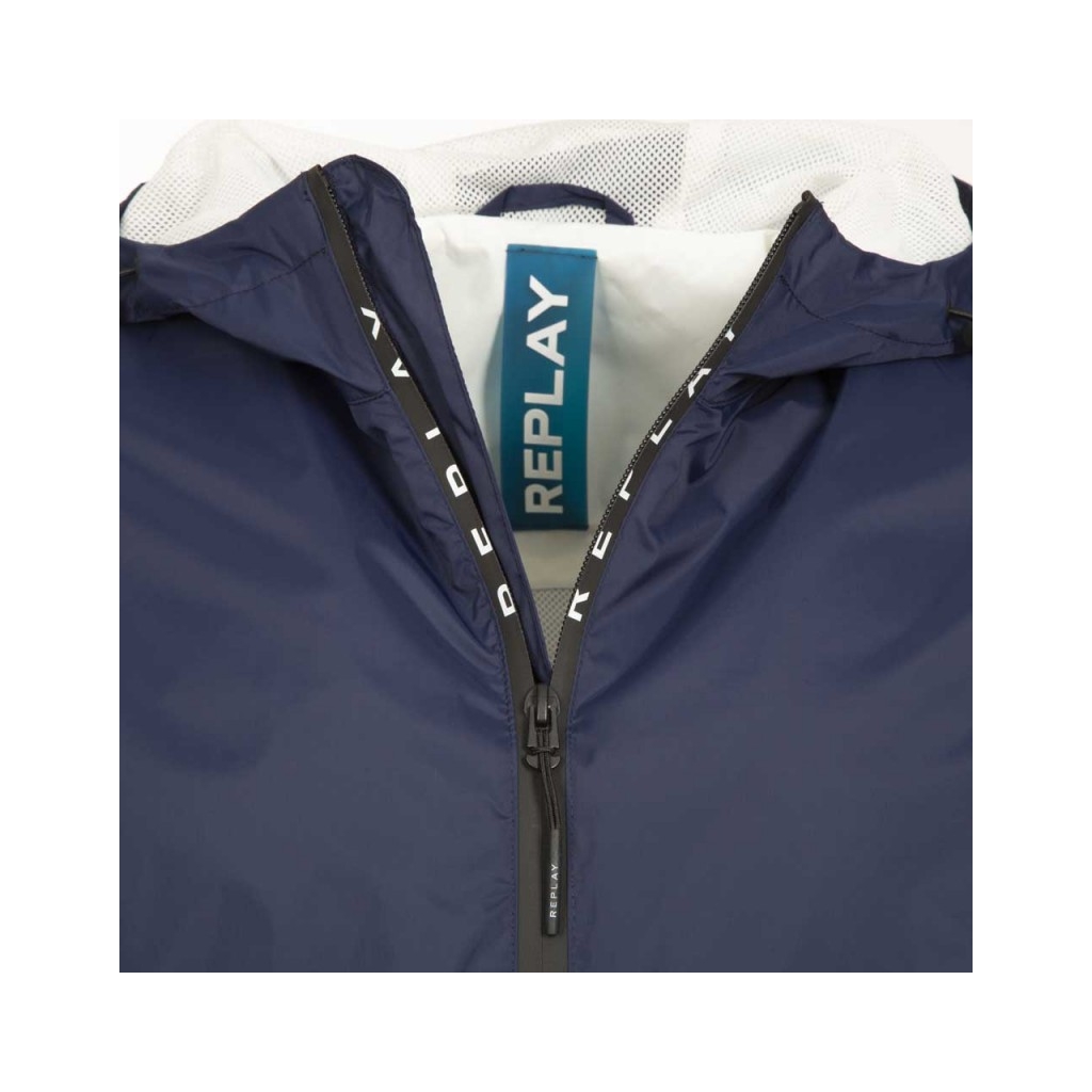 Giacca in nylon con logo 880