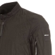 Giubbino Biker nero in cotone stretch 098