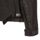 Giubbino Biker nero in cotone stretch 098