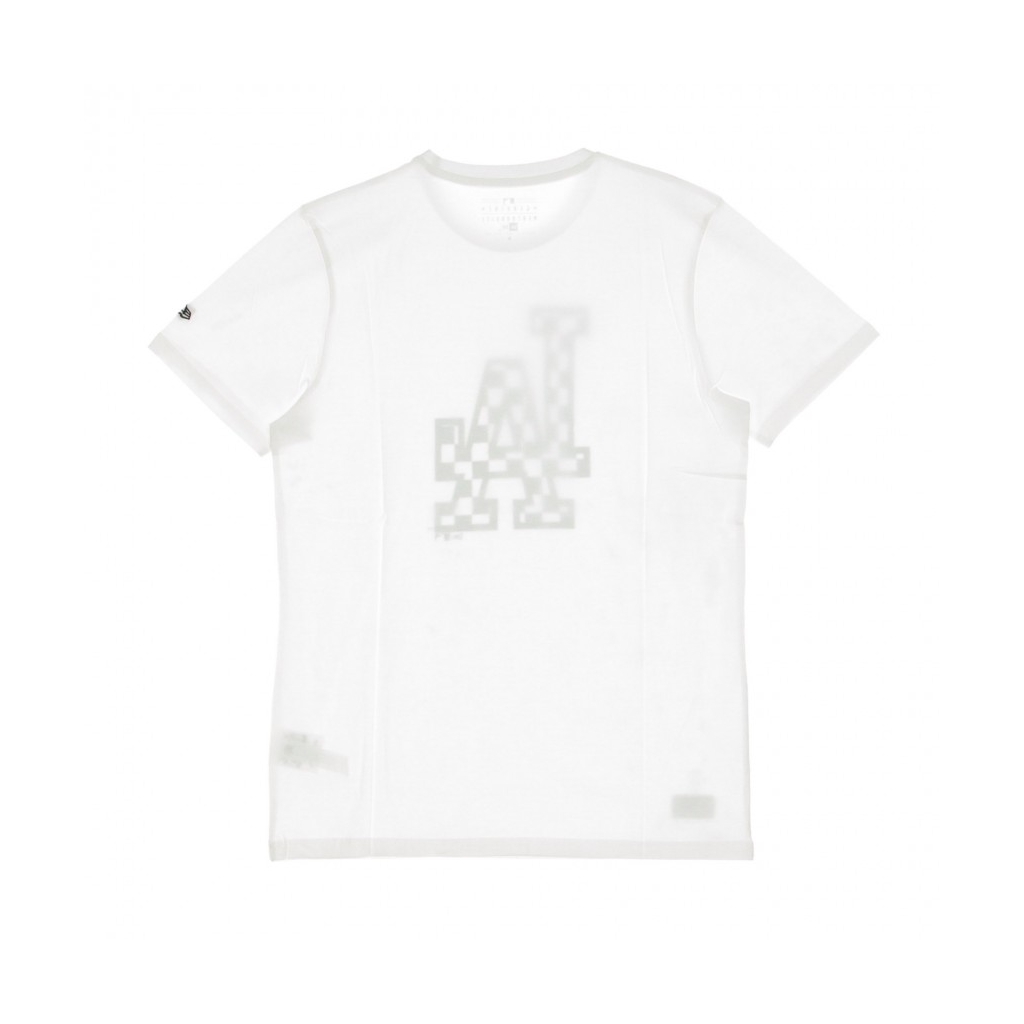 MAGLIETTA MLB INFILL LOGO TEE LOSDOD WHITE/BLACK