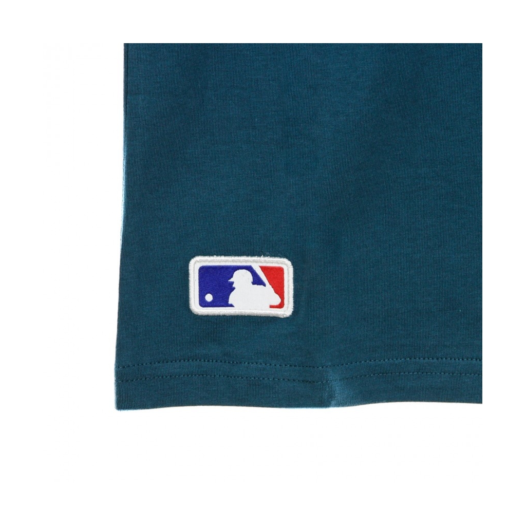 MAGLIETTA MLB SEASONAL TEAM LOGO TEE NEYYAN DARK TURQUOISE/WHITE