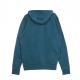 FELPA CAPPUCCIO MLB SEASONAL TEAM LOGO HOODY NEYYAN DARK TURQUOISE/WHITE