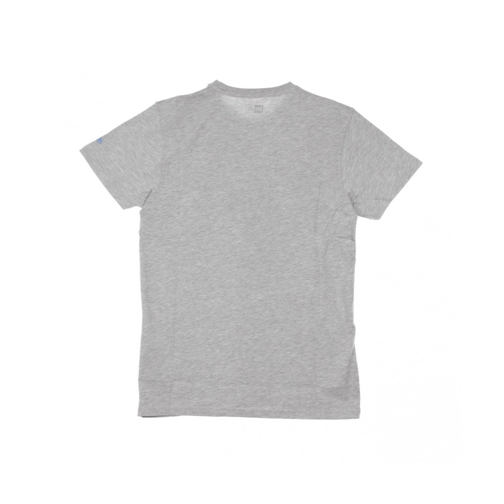 MAGLIETTA TEAM LOGO TEE MEMGRI LIGHT GREY HEATHER/ORGINAL TEAM COLORS