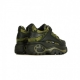 SCARPA BASSA BUFFALO CLASSIC CAMOUFLAGE BLACK LTHR