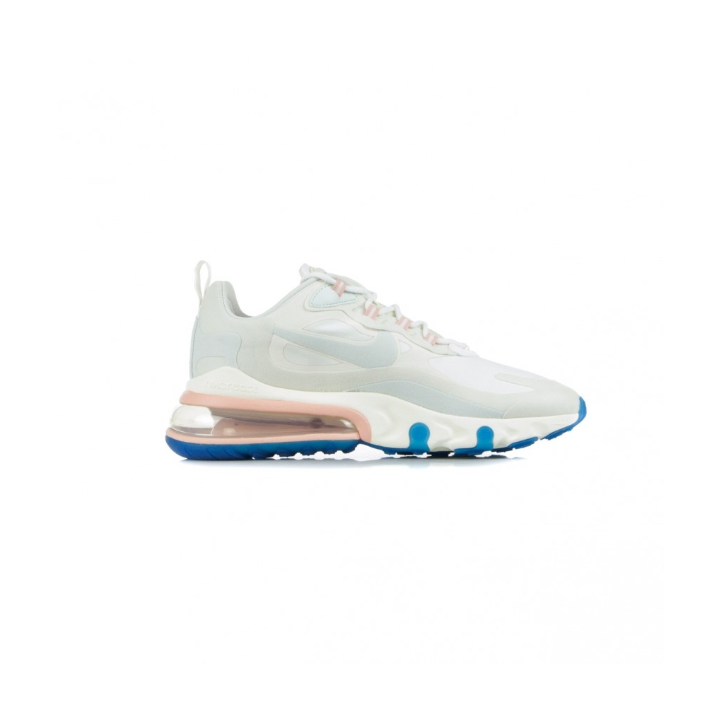 SCARPA BASSA AIR MAX 270 REACT SUMMIT WHITE/GHOST AQUA/PHANTOM