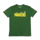 MAGLIETTA NFL SNOOPY WOODSTOCK CHARLIE BROWN TEE 94 GREPAC DARK GREEN/ORIGINAL TEAM COLORS