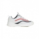 SCARPA BASSA RAY LOW WHITE/FILA NAVY/FILA RED