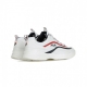 SCARPA BASSA RAY LOW WHITE/FILA NAVY/FILA RED