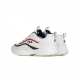 SCARPA BASSA RAY LOW WHITE/FILA NAVY/FILA RED