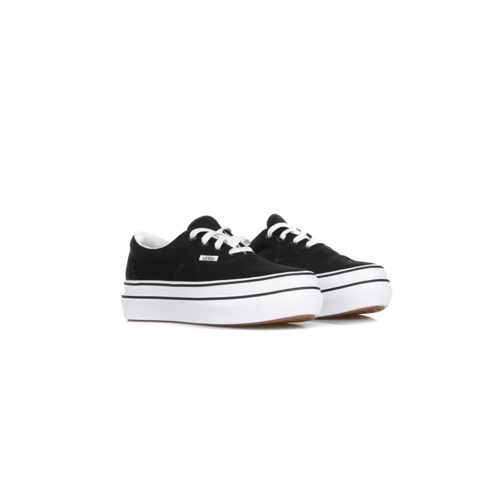 SCARPA BASSA SUPER COMFY CUSH ERA CANVAS BLACK/TRUE WHITE