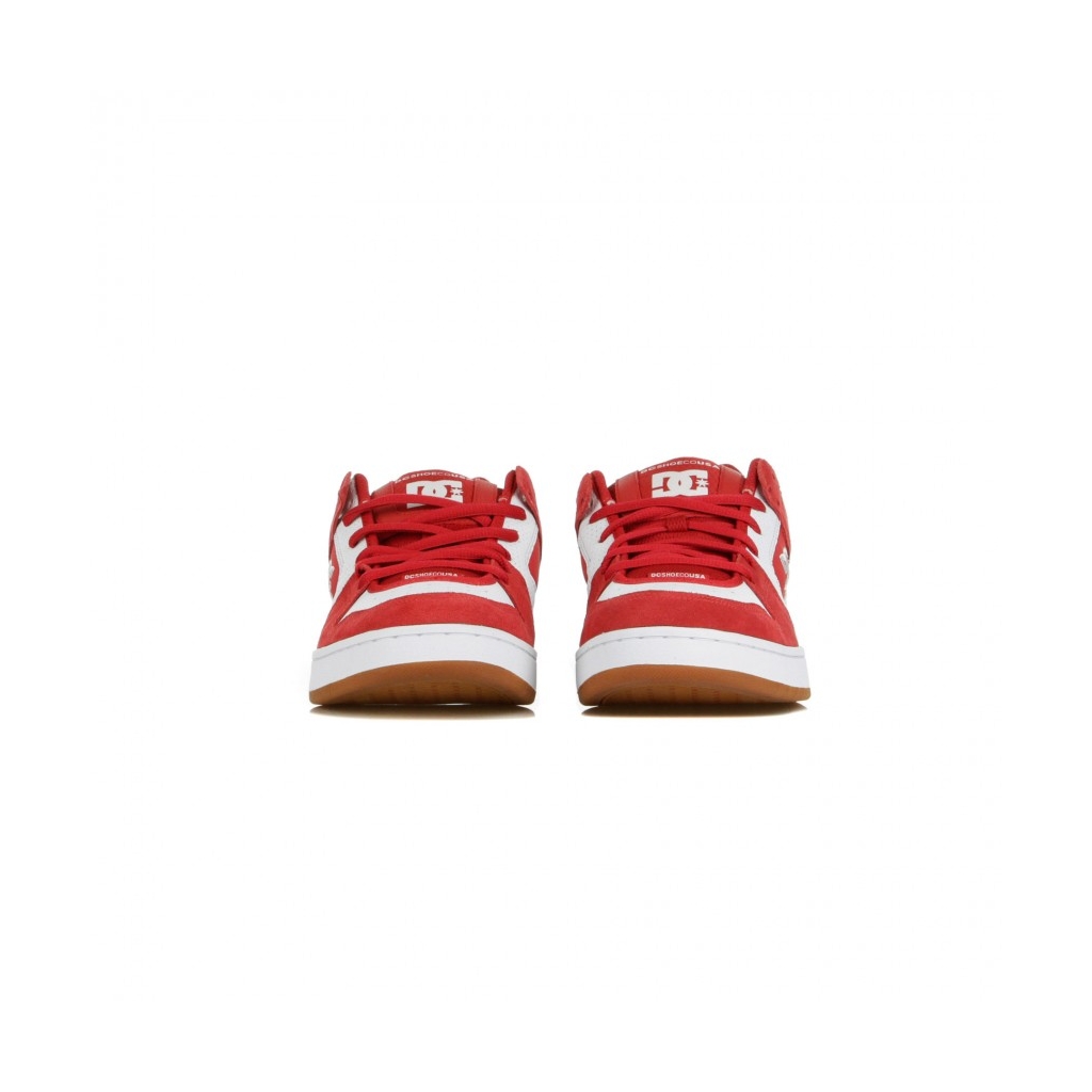 SCARPA BASSA MANTECA RED/WHITE/RED