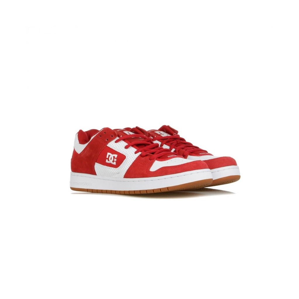 SCARPA BASSA MANTECA RED/WHITE/RED